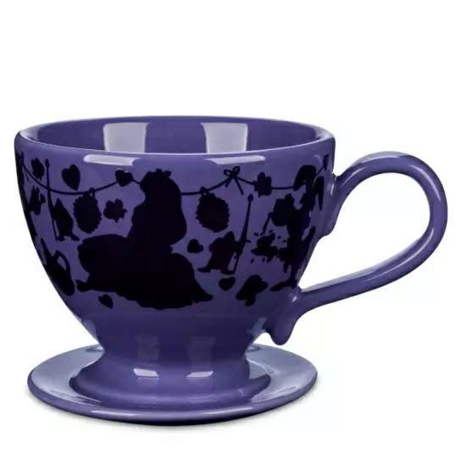 Home & Decor * | Disney Mug Alice In Wonderland Color Changing Teacup Official