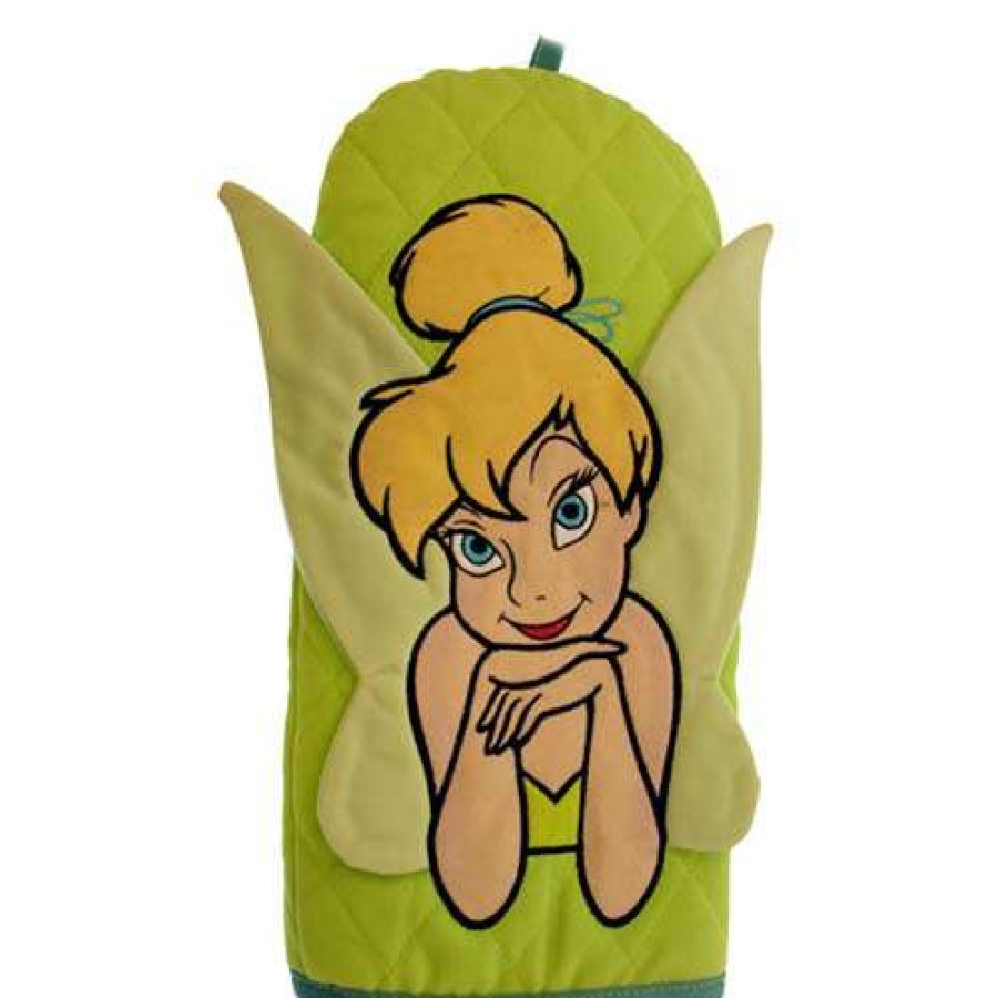 Home & Decor * | Hot Selling Disney Oven Mitt Tinker Bell