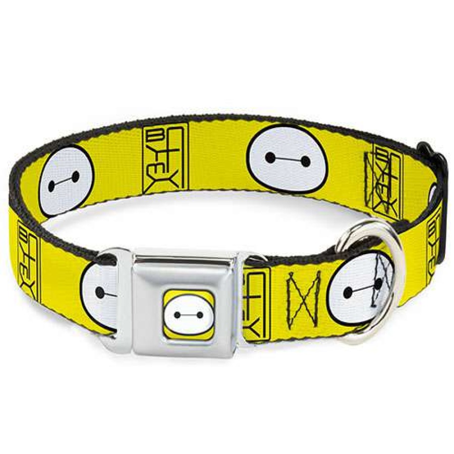 Home & Decor * | Bestsellers Disney Designer Pet Collar Big Hero Six Baymax Hanko Face