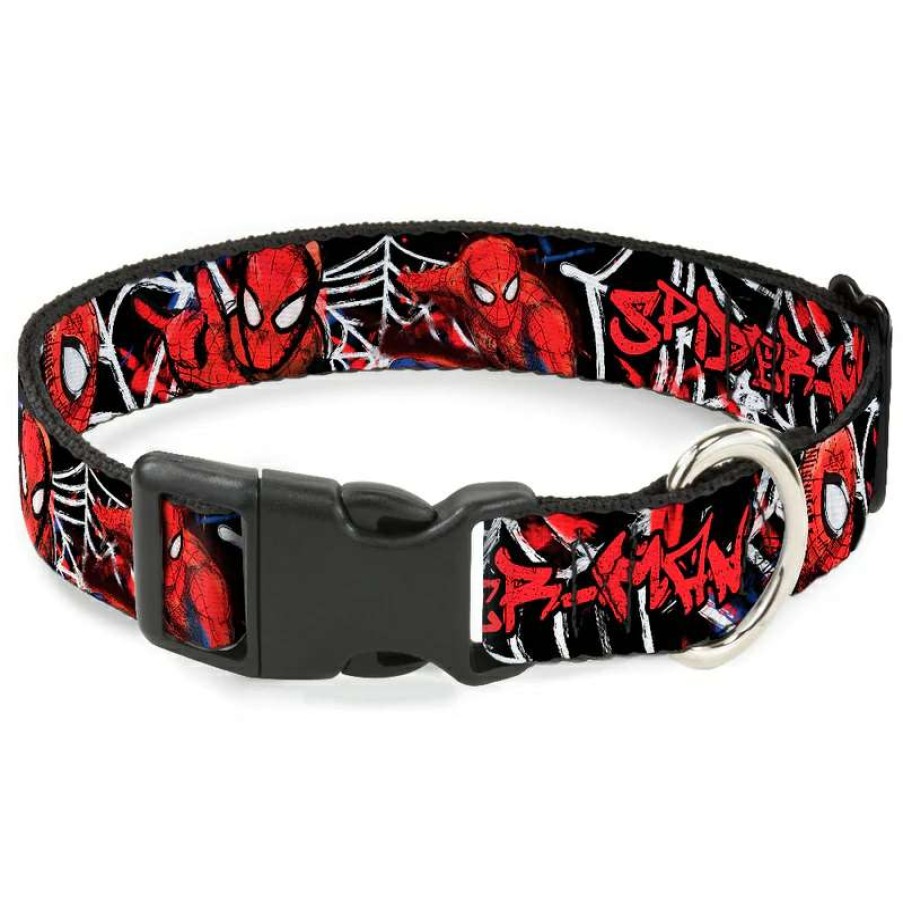 Home & Decor * | With Discount Disney Designer Breakaway Collar Spider-Man Poses