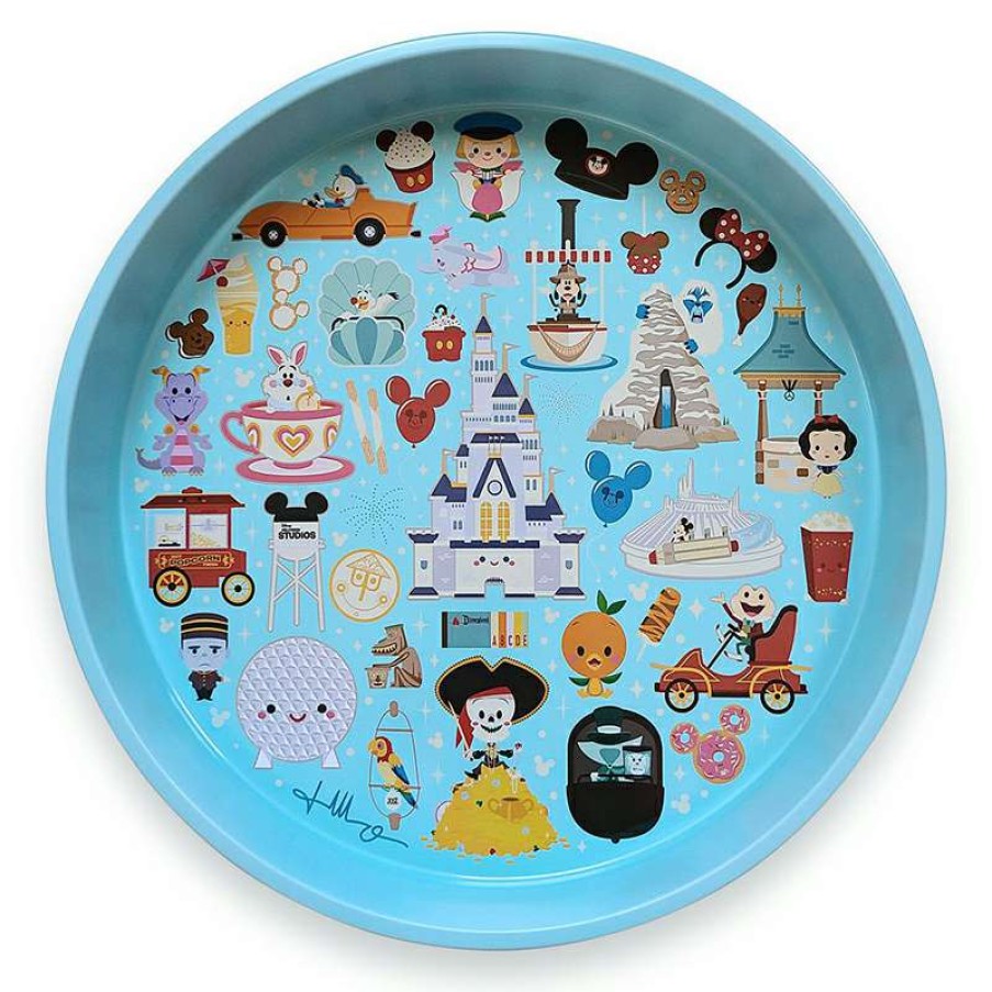 Home & Decor * | Disney Tray By Jerrod Maruyama Disney Parks Online Sale