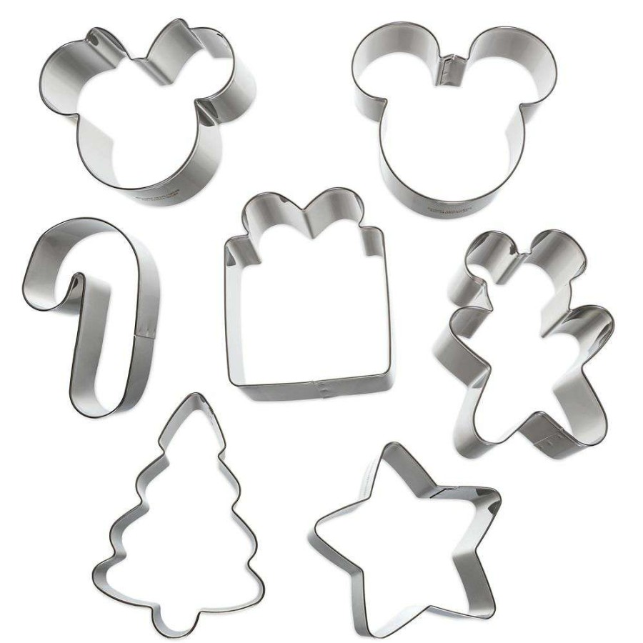 Home & Decor * | Disney Cookie Cutter Set Christmas Mickey And Minnie Sale Online