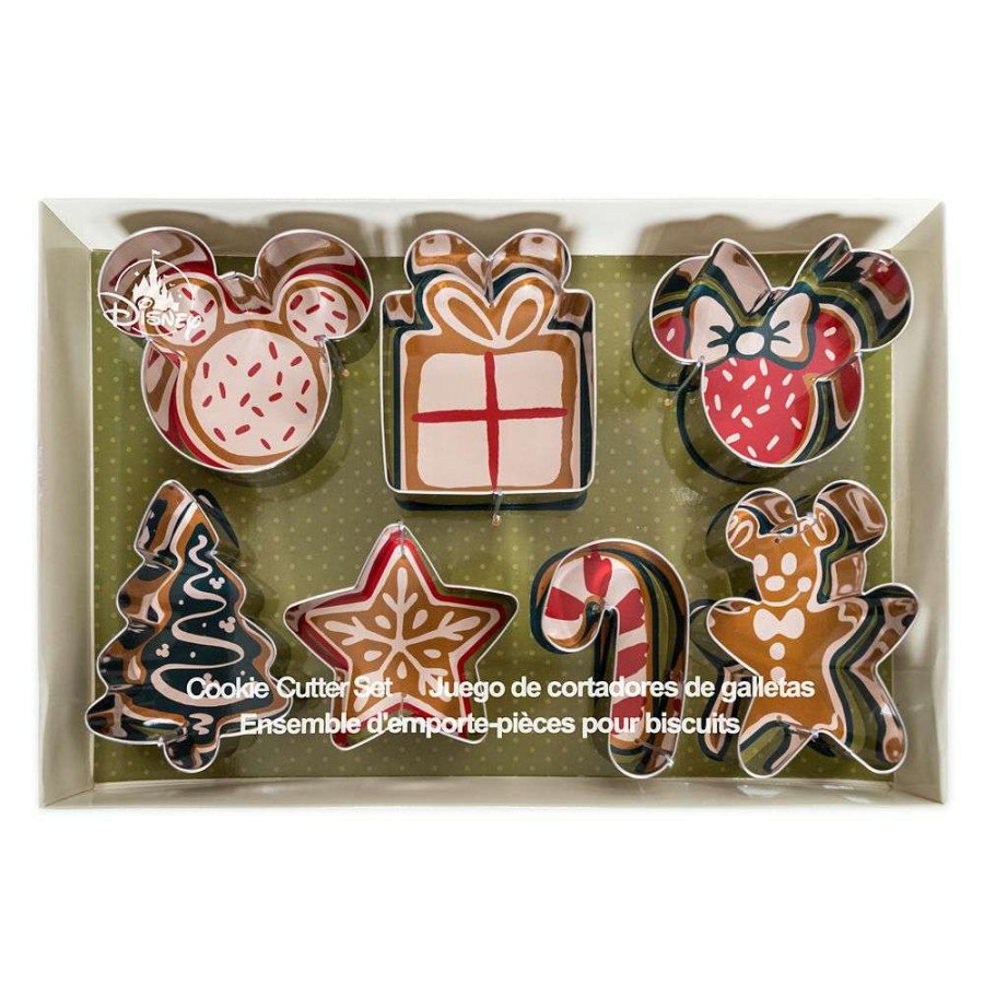 Home & Decor * | Disney Cookie Cutter Set Christmas Mickey And Minnie Sale Online