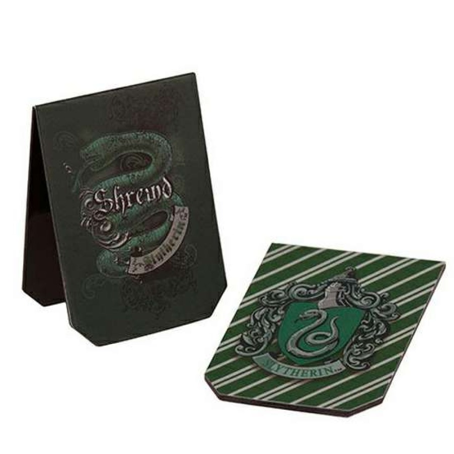 Home & Decor * | Best Sellers Disney Universal Magnet Slytherin Magnetic Bookmark Set