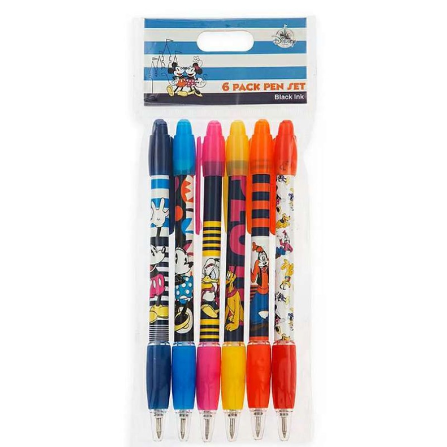 Home & Decor * | Disney Pen Set Classic Mickey & Friends Best-Selling