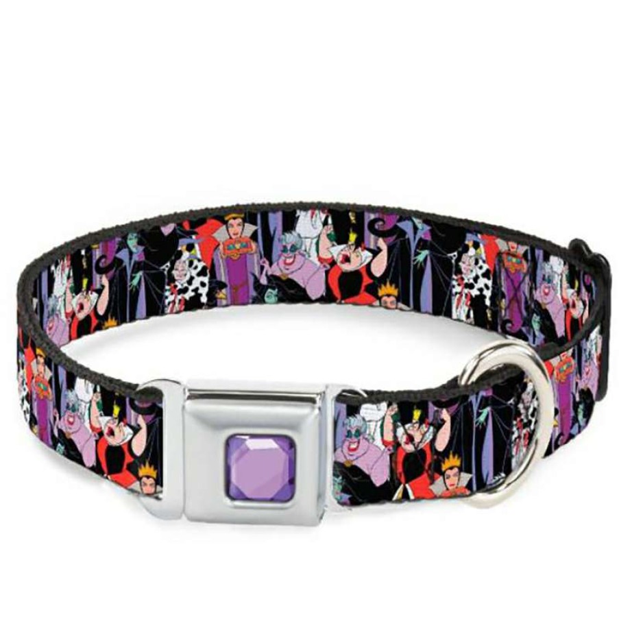 Home & Decor * | With Discount Disney Designer Pet Collar Villains