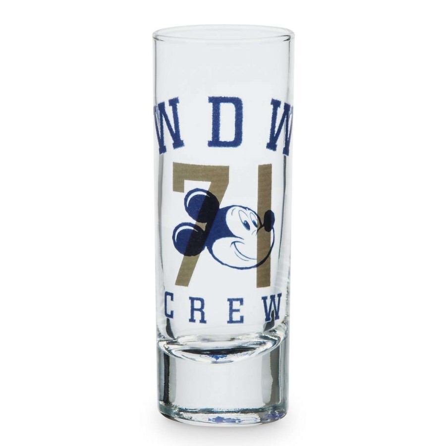 Home & Decor * | Disney Shooter Shot Glass Collegiate Wdw Mickey Disney World Premium