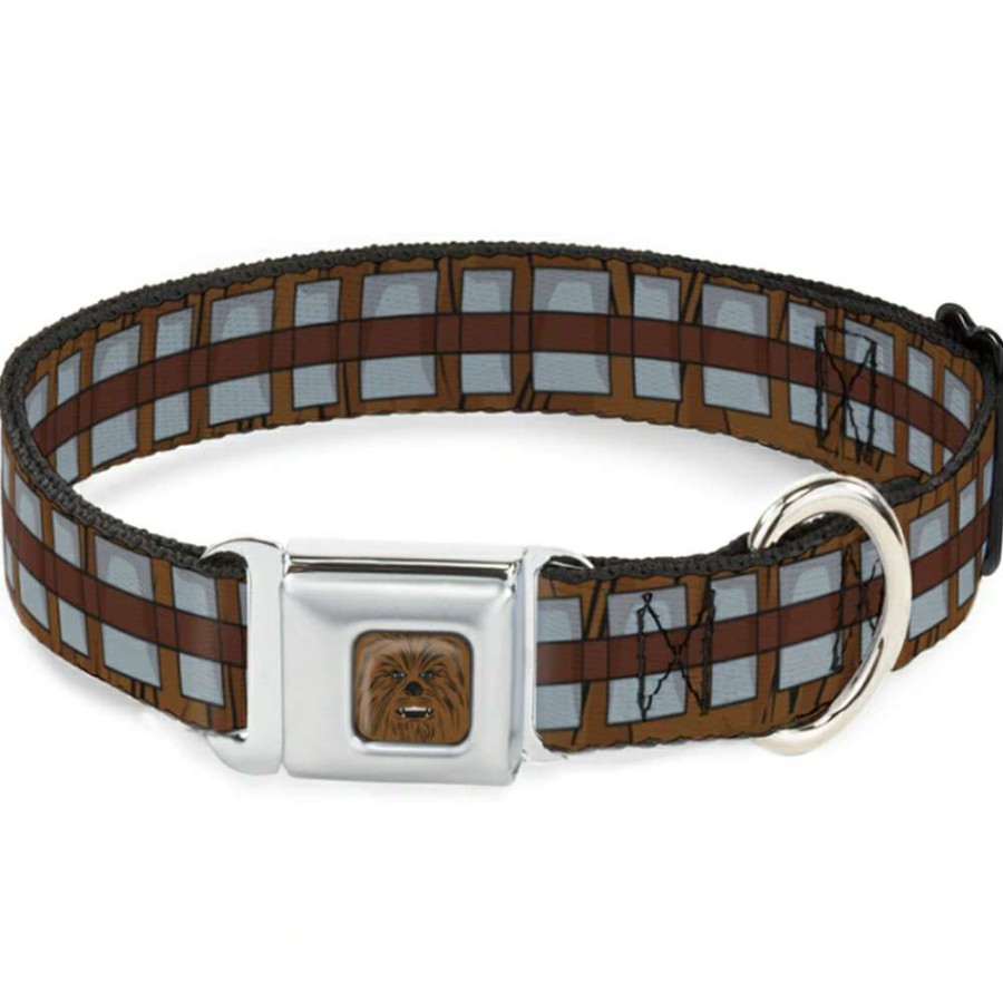 Home & Decor * | Excellent Disney Designer Pet Collar Star Wars Chewbacca Bandolier