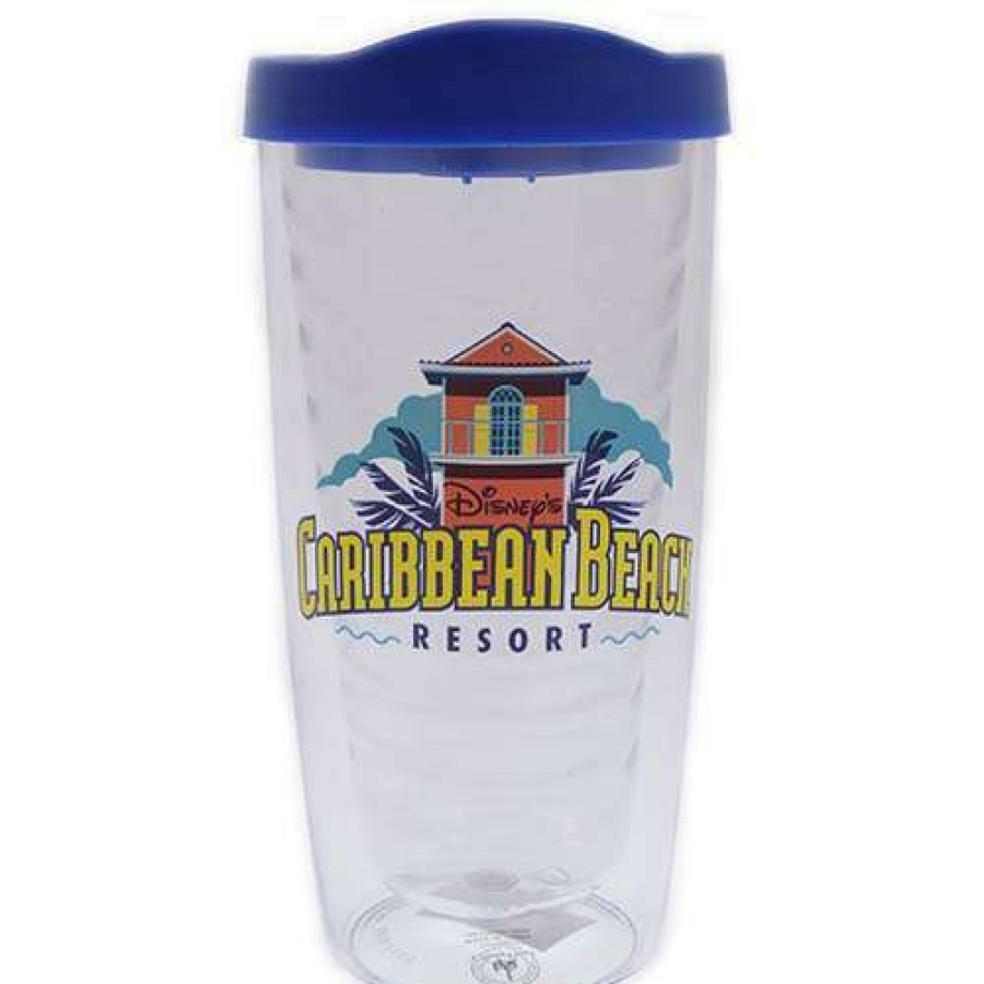 Home & Decor * | Hot Selling Disney Glass Caribbean Beach Resort