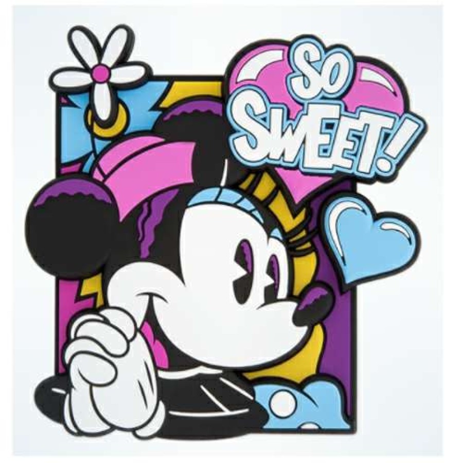 Home & Decor * | Disney Magnet Minnie Mouse Comic So Sweet! Magnet Best-Selling