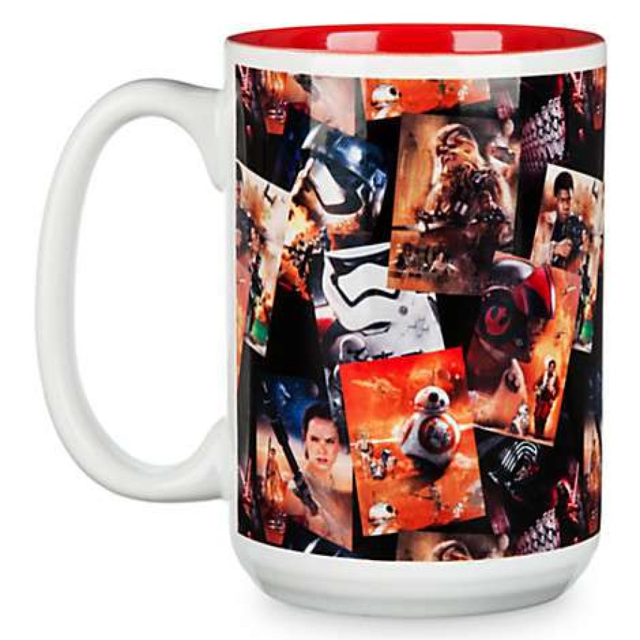 Home & Decor * | Disney Coffee Cup Star Wars: The Force Awakens Collage Mug Featured