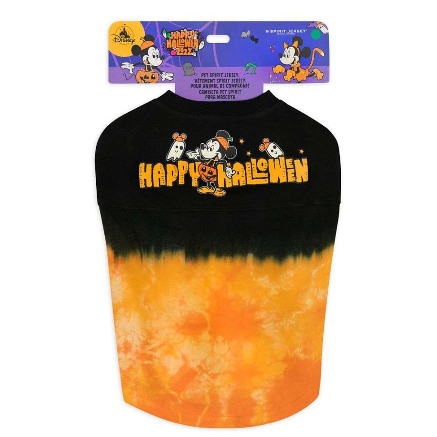 Home & Decor * | Disney Pet Spirit Jersey Happy Halloween Mickey And Ghosts Best-Selling