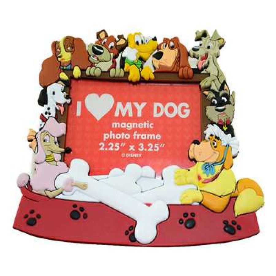 Home & Decor * | Disney Photo Frame Magnet I Love My Dog Closeout Sale