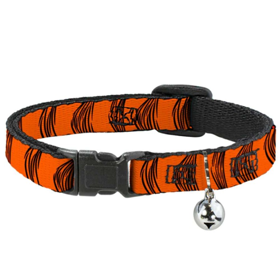 Home & Decor * | Bestsellers Disney Designer Cat Collar Tigger Stripes