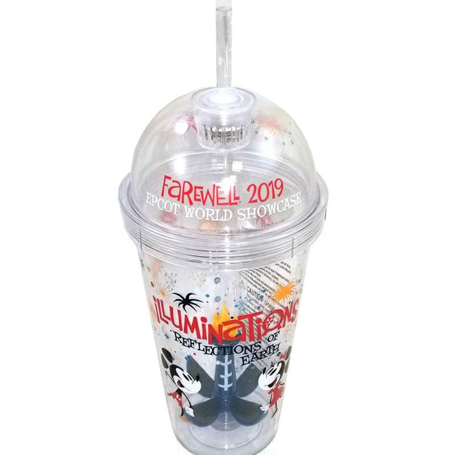 Home & Decor * | Disney Drink Tumbler Epcot Attraction Farewell To Illuminations Online