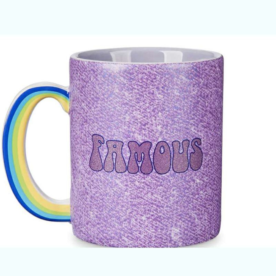 Home & Decor * | Reasonable Price Disney Mug Inside Out Rainbow Unicorn Famous