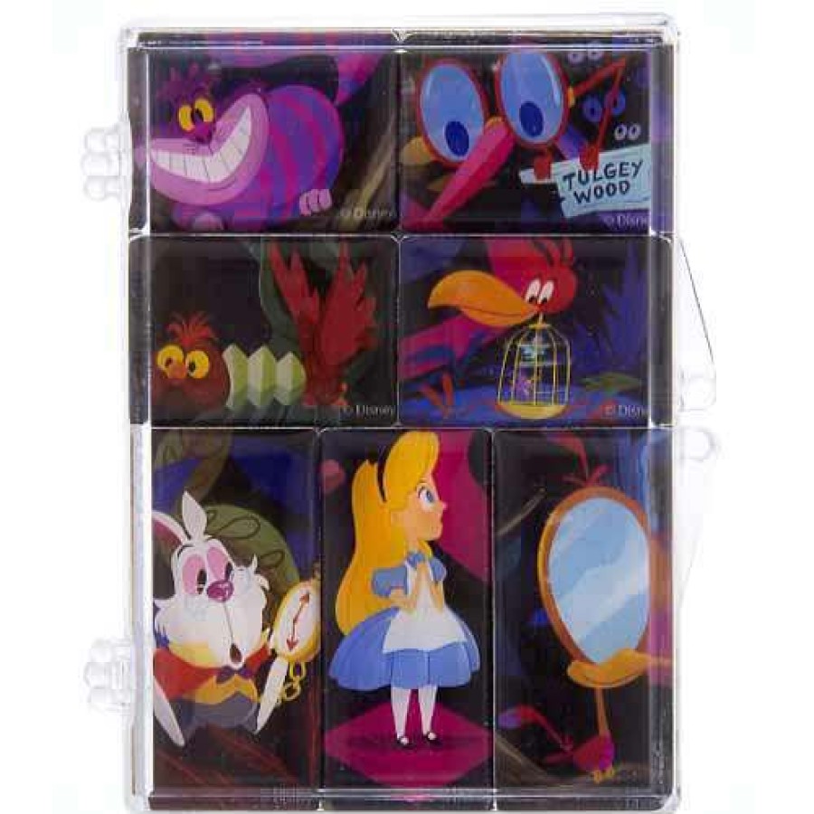 Home & Decor * | Disney Magnet Set "Lost" Alice In Wonderland By Christopher Lee Quick Expedition