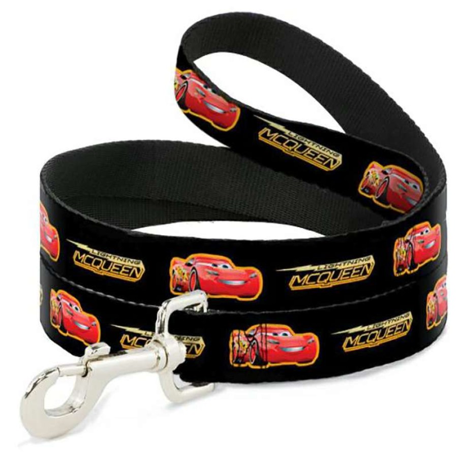 Home & Decor * | Offering Discounts Disney Designer Pet Leash Lightning Mcqueen Cars 3