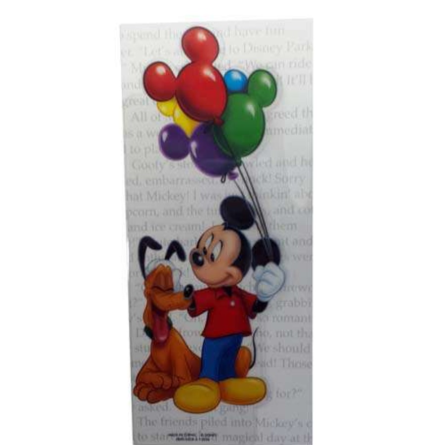 Home & Decor * | Best Sellers Disney Bookmark Mickey And Pluto