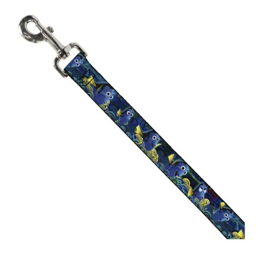 Home & Decor * | Top Sell Disney Designer Pet Leash Dory Expressions Yellow Swirl