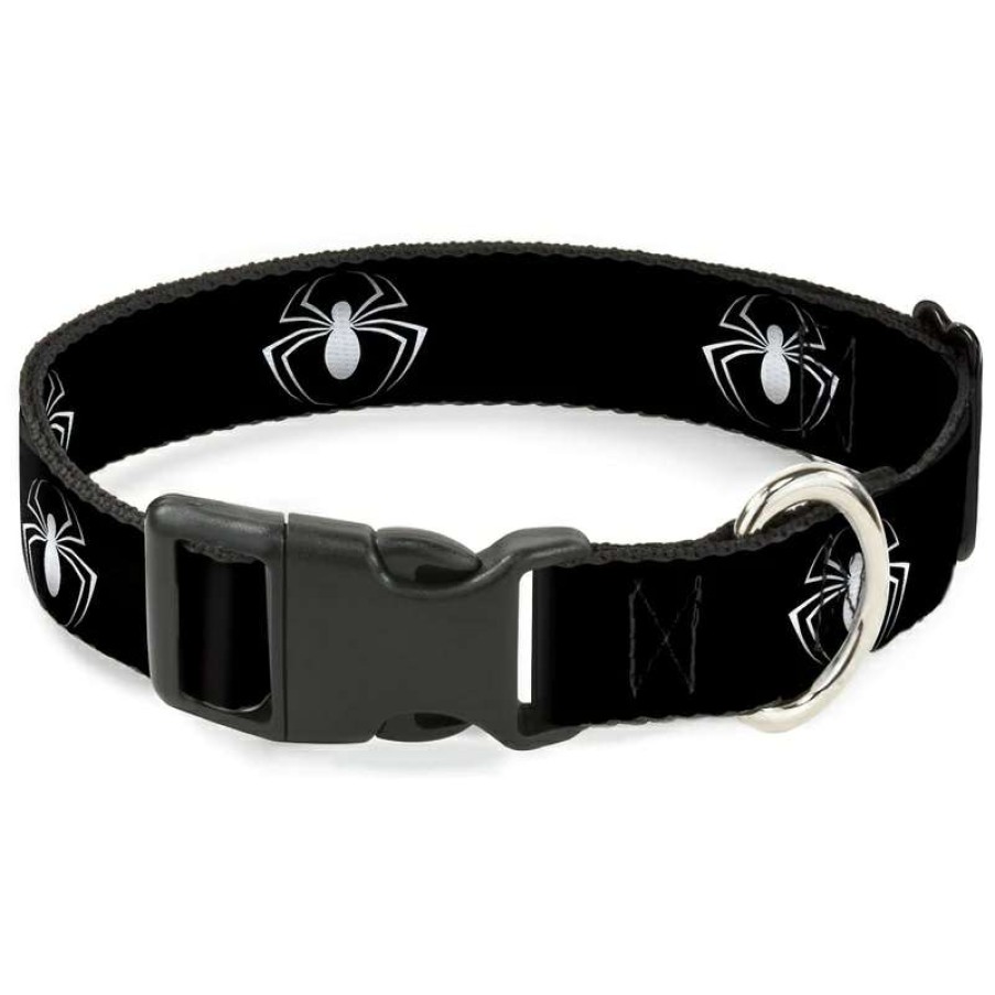 Home & Decor * | Cheap Online Disney Designer Breakaway Collar Spider Logo