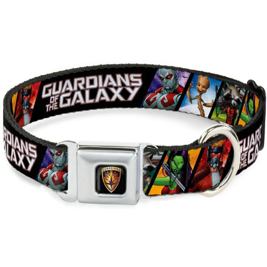 Home & Decor * | Top Sell Disney Designer Pet Collar Guardians Of The Galaxy Character Poses