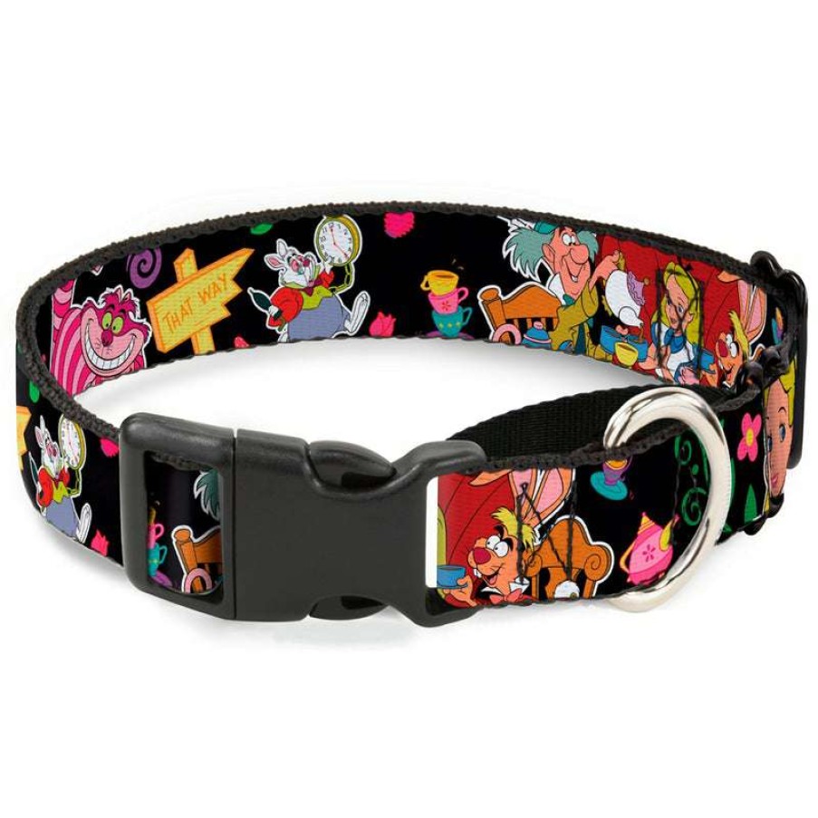 Home & Decor * | Disney Designer Martingale Dog Collar Alice In Wonderland With Discount