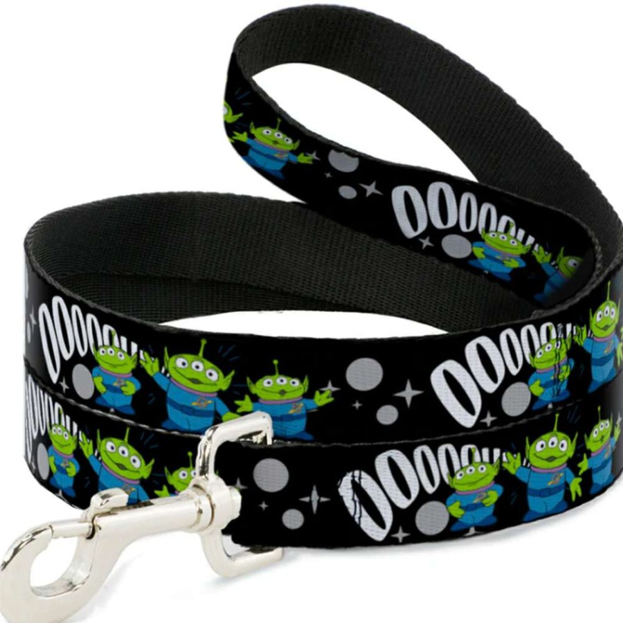 Home & Decor * | With Discount Disney Designer Pet Leash 3-Green Aliens Waving Toy Story