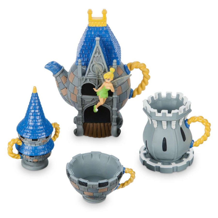 Home & Decor * | Disney Decorative Mini Tea Set Walt Disney World Castle Best Quality