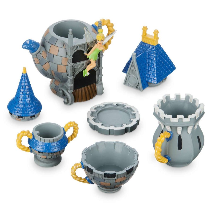 Home & Decor * | Disney Decorative Mini Tea Set Walt Disney World Castle Best Quality