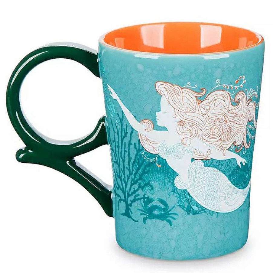 Home & Decor * | With Discount Disney Coffee Cup Mug Ariel Mug Disney Cruise Line