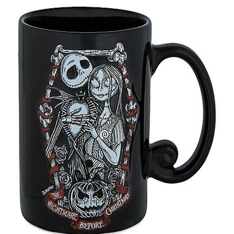 Home & Decor * | Best Sellers Disney Mug Nightmare Before Christmas Jack Skellington And Sally