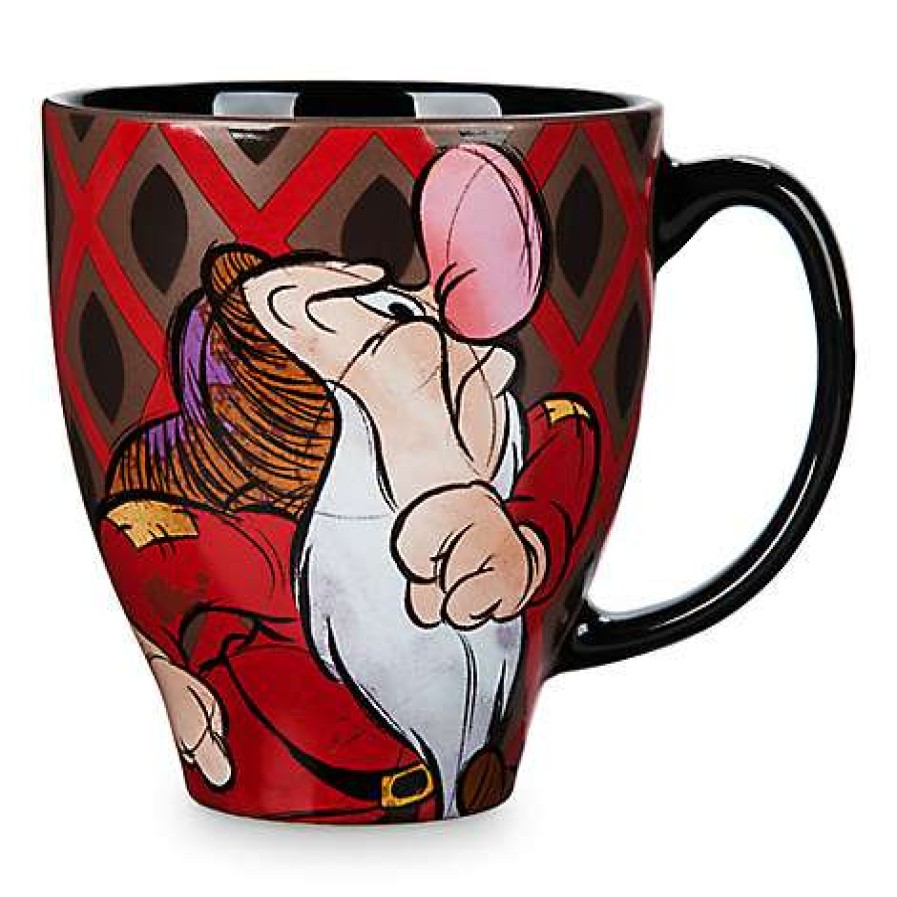 Home & Decor * | With Discount Disney Coffee Cup Grumpy Pattern Mug