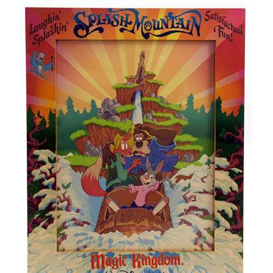 Home & Decor * | Disney Picture Frame Splash Mountain Magic Kingdom 8 X 10 Promotion