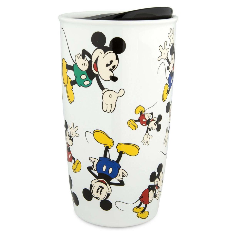 Home & Decor * | Limit Offer Disney Travel Mug Mickey Mouse Timeless Travel Tumbler