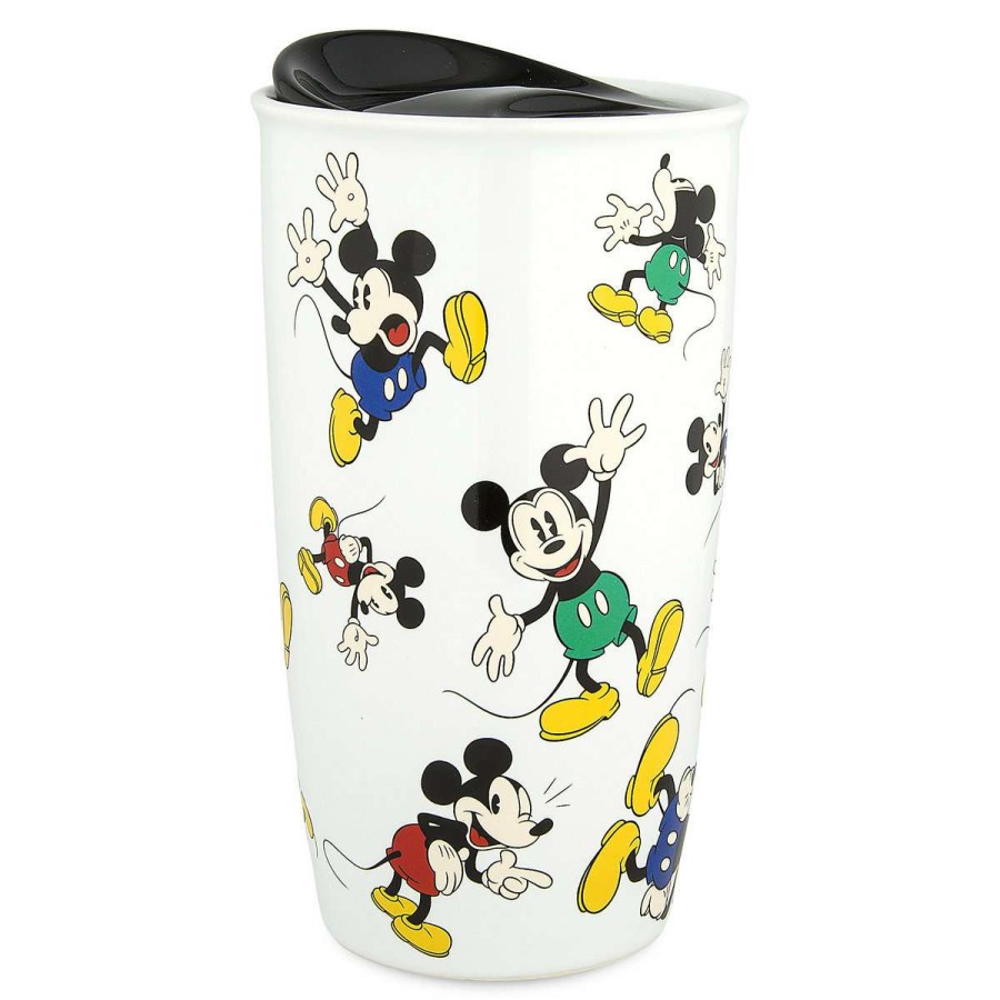 Home & Decor * | Limit Offer Disney Travel Mug Mickey Mouse Timeless Travel Tumbler