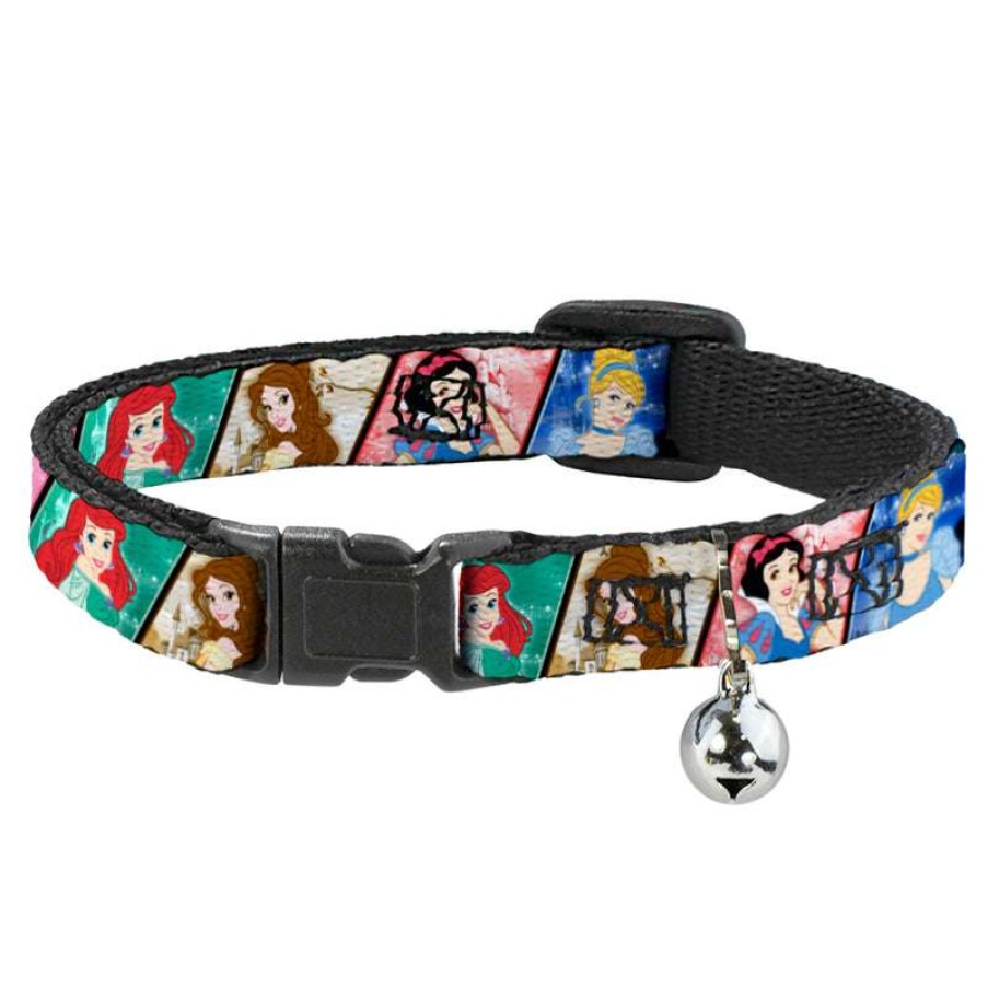 Home & Decor * | Good Quality Disney Designer Cat Collar Princess Jewel