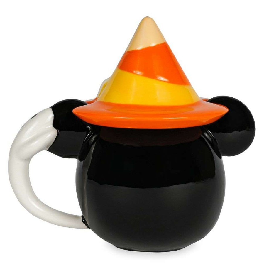 Home & Decor * | Top Sellers Disney Coffee Cup Mug W/ Lid Happy Halloween Minnie Mouse Witch