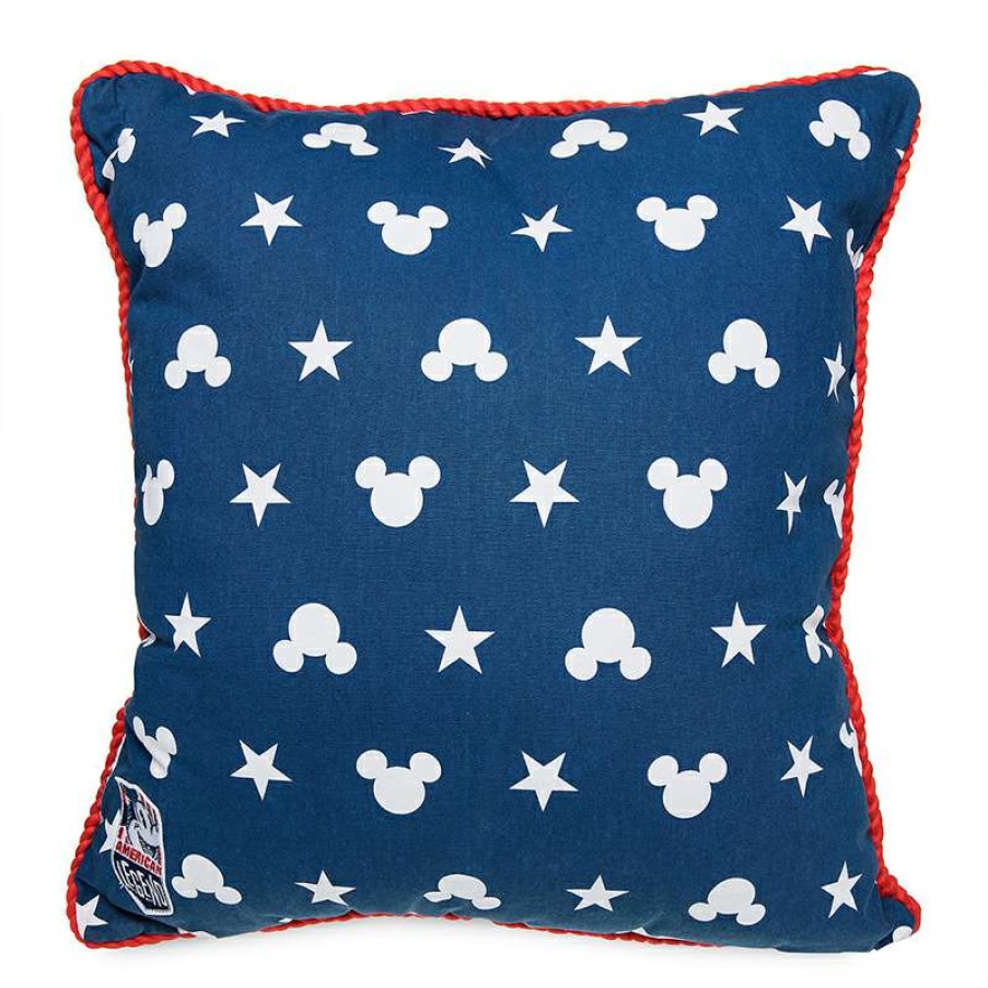 Home & Decor * | Disney Pillow Americana Mickey Mouse Best Quality