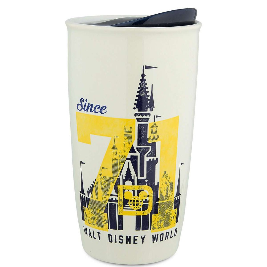 Home & Decor * | Bestsellers Disney Travel Mug Walt Disney World 1971