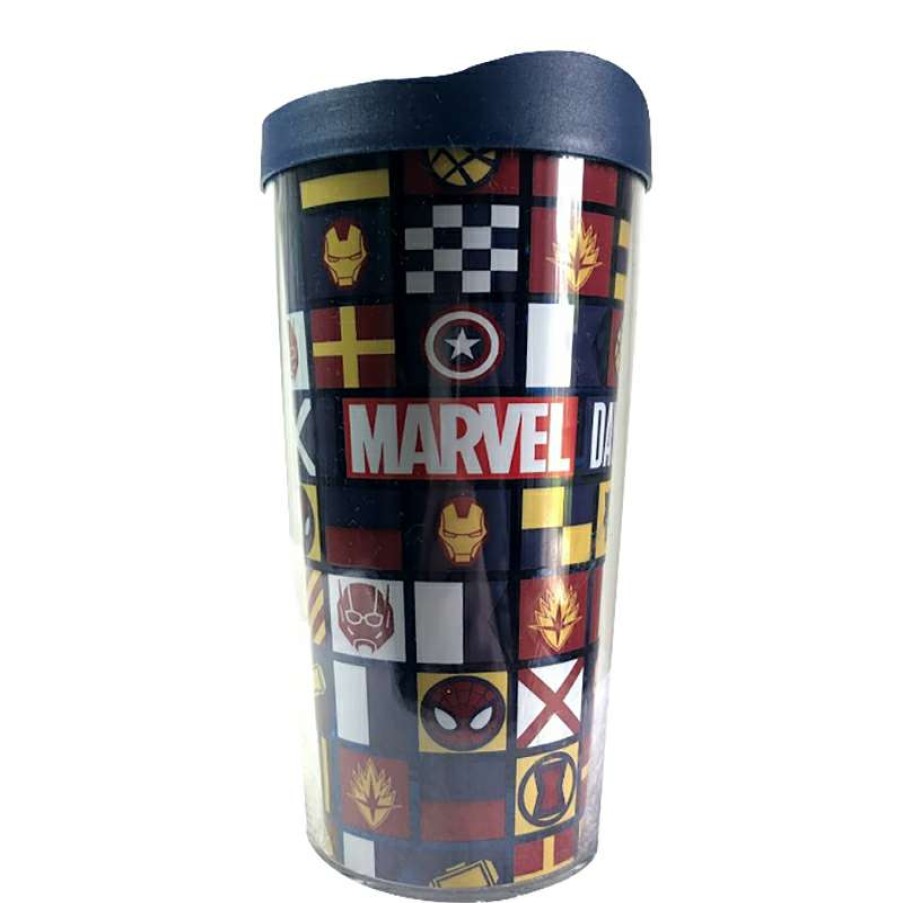 Home & Decor * | Disney Tervis Tumbler With Lid Marvel Day At Sea Disney Cruise Line Hot Sell