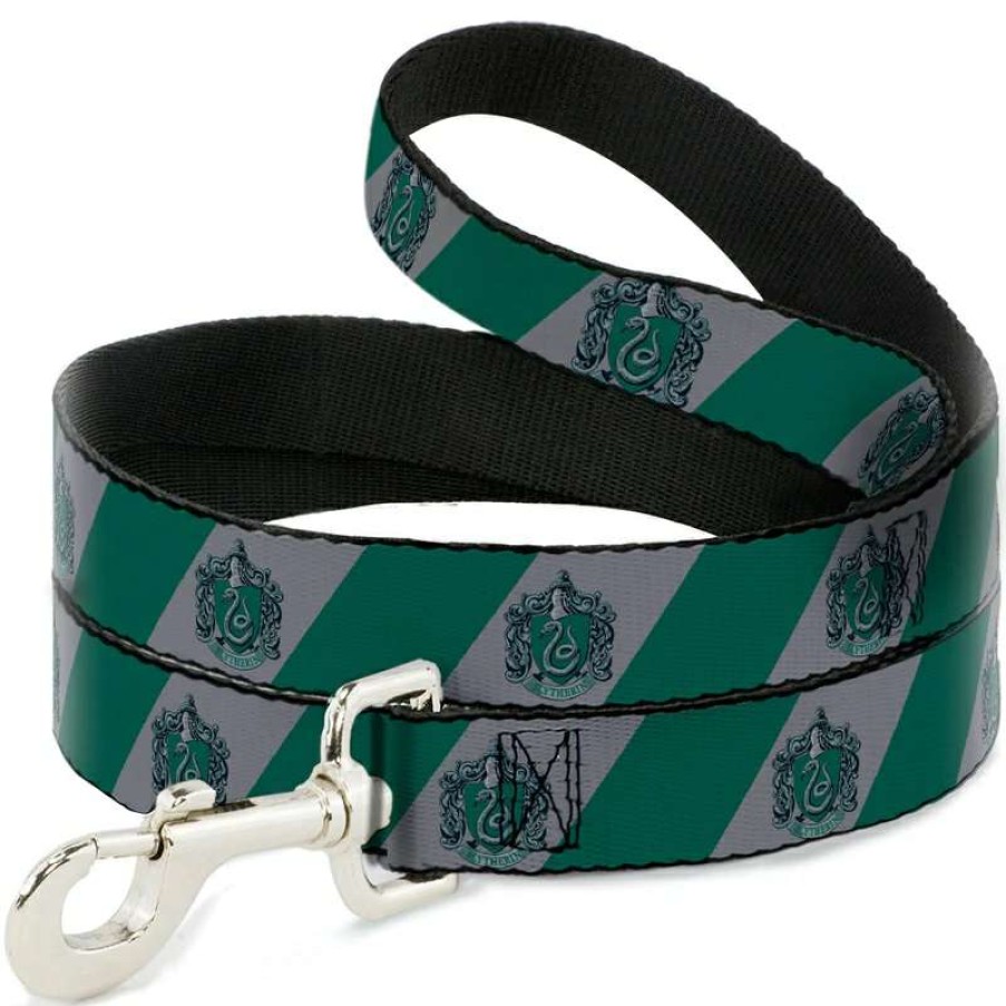 Home & Decor * | Bestsellers Disney Designer Pet Leash Harry Potter Slytherin Crest