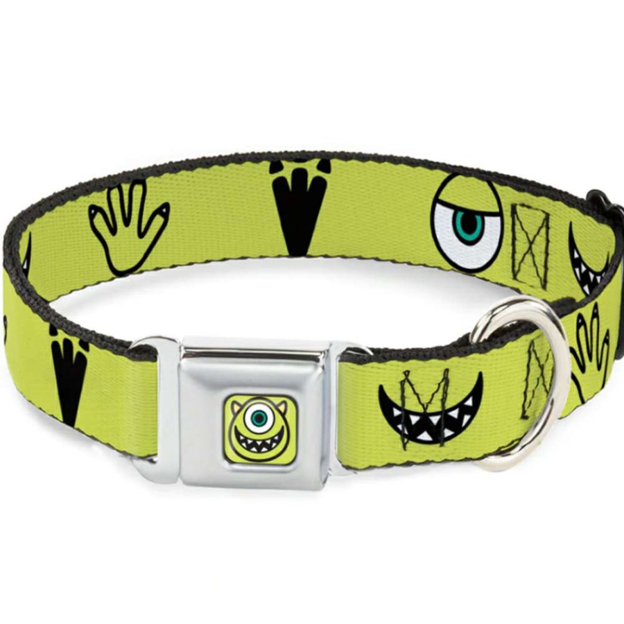 Home & Decor * | Best Sale Disney Designer Pet Collar Monsters Inc. Mike Icons