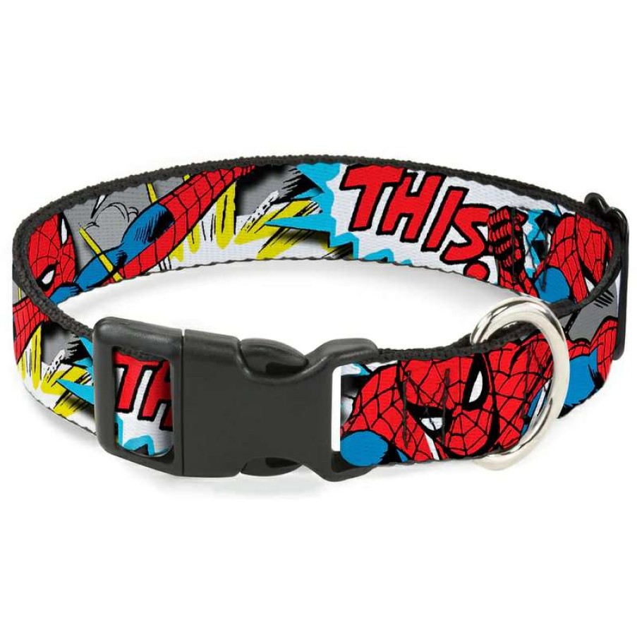 Home & Decor * | Best Sellers Disney Designer Breakaway Collar Spider-Man W/ Action Words