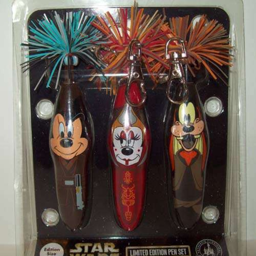 Home & Decor * | Excellent Disney Kooky Pen Set Star Wars Weekends 2011 Heroes 3 Pack