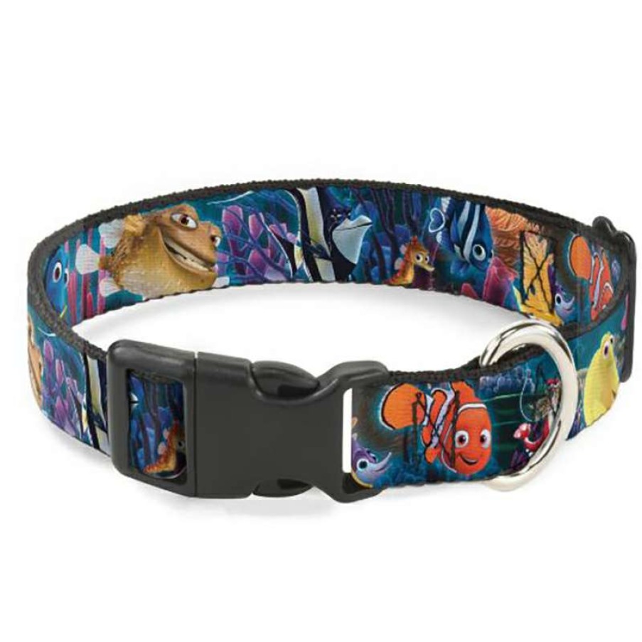 Home & Decor * | Hot Sell Disney Designer Breakaway Pet Collar Nemo & Friends