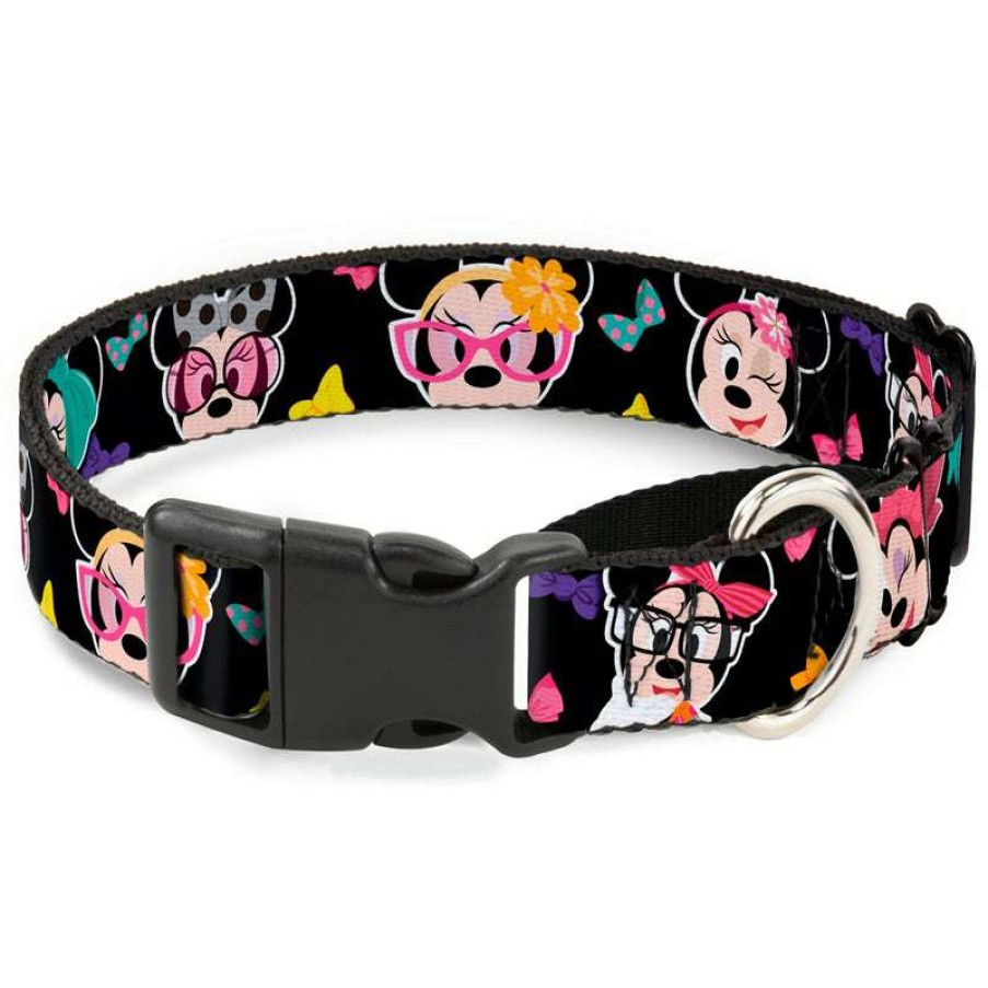 Home & Decor * | Disney Designer Martingale Dog Collar Minnie Expressions Reasonable Price