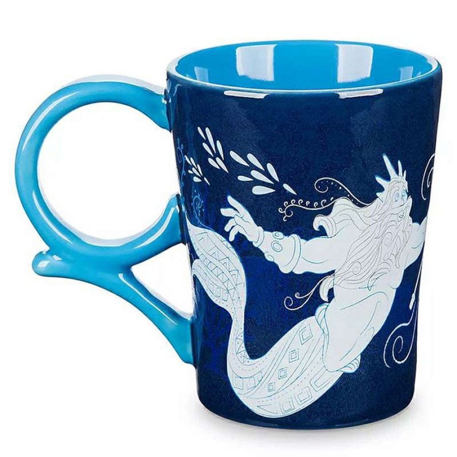 Home & Decor * | Bestsellers Disney Coffee Cup Mug King Triton Disney Cruise Line