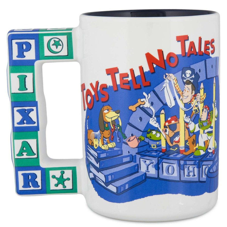 Home & Decor * | Hot Selling Disney Coffee Cup Toy Story Crossover With Haunted Mansion And Pirates Of The Caribbean