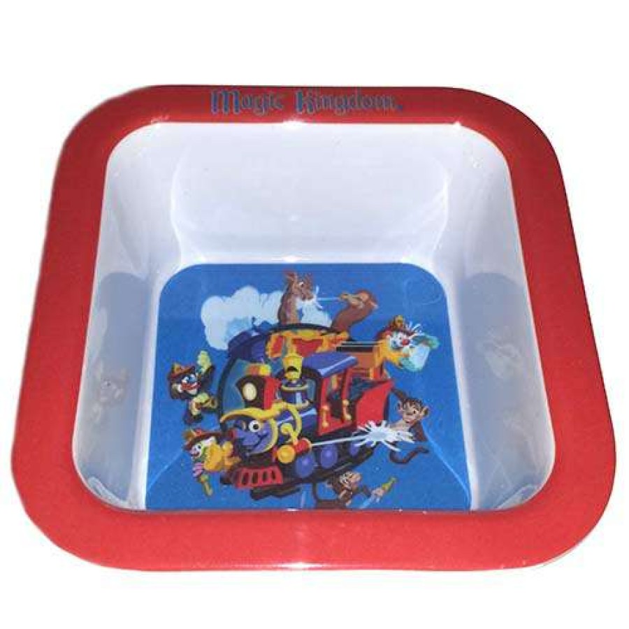 Home & Decor * | Sales Disney Plastic Bowl Magic Kingdom Storybook Circus